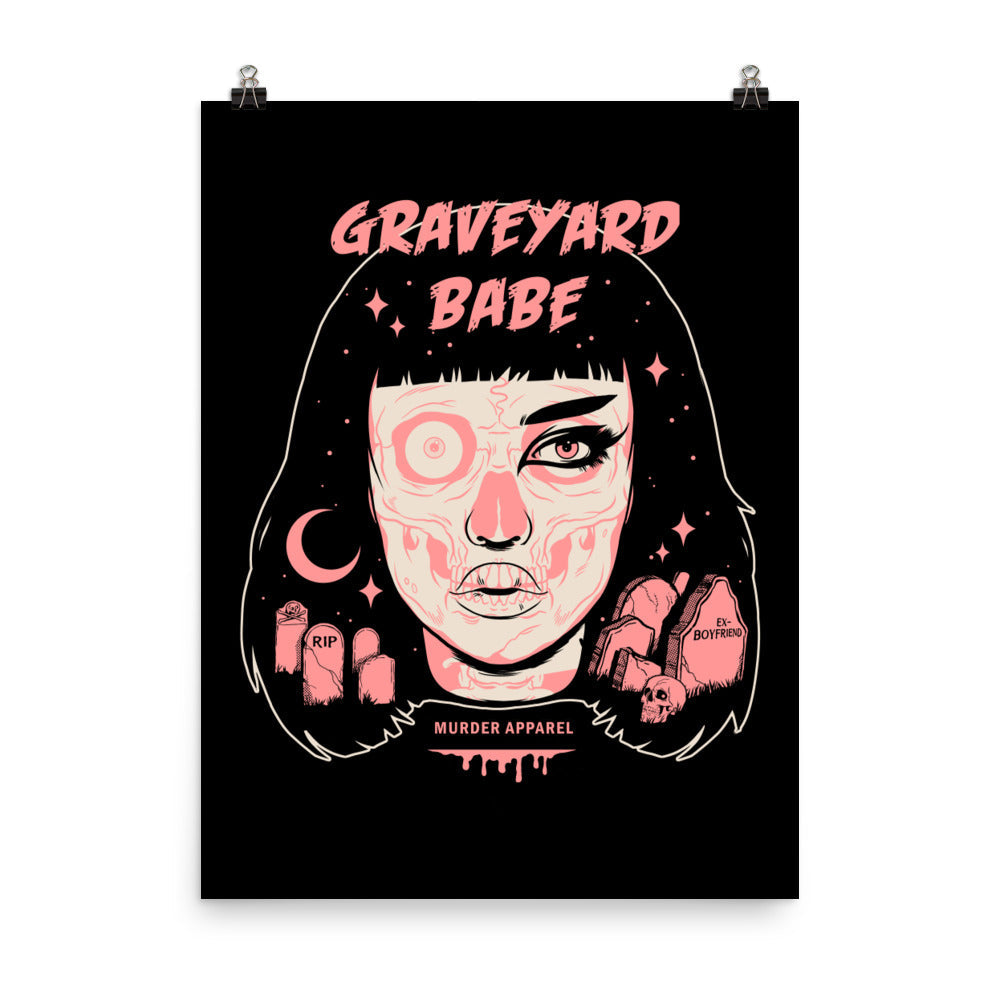 Graveyard Babe Poster