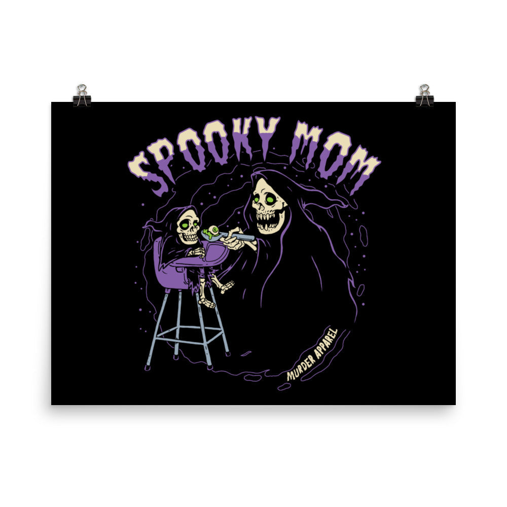 Spooky Mom Poster