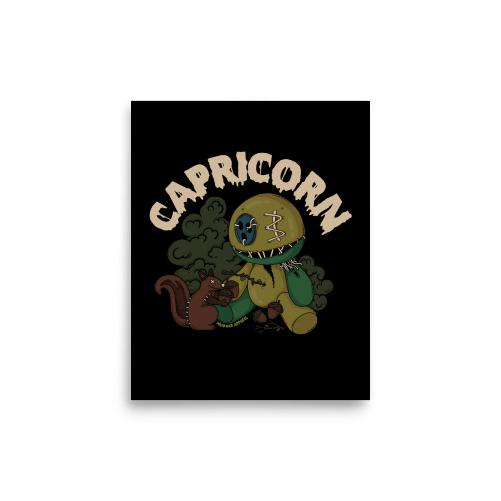 Capricorn Voodoo Doll Poster