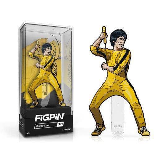FiGPiN #371 - Bruce Lee - Yellow Jumpsuit Enamel Pin