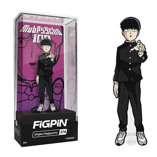 FiGPiN #376 - Mob Psycho 100 - Shigeo Kageyama Enamel Pin