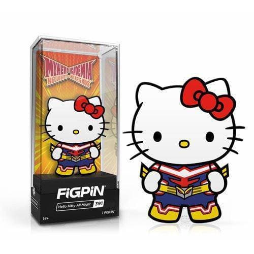 FiGPiN #391 - My Hero Academia x Sanrio - Hello Kitty All Might Enamel Pin