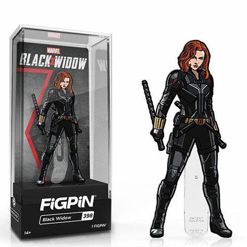 FiGPiN #398 - Marvel Black Widow - Black Widow Enamel Pin