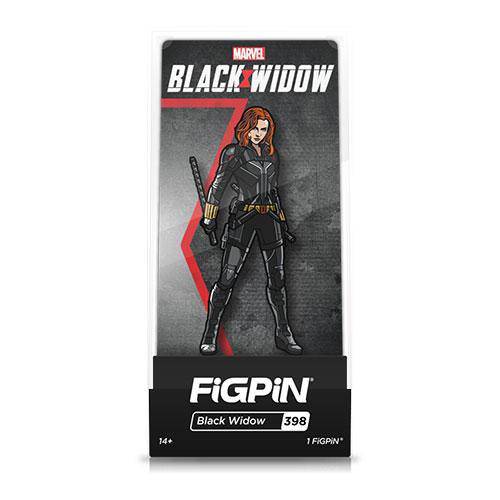 FiGPiN #398 - Marvel Black Widow - Black Widow Enamel Pin – LemonJuice ...