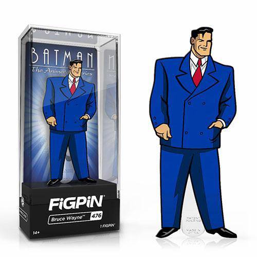 FiGPiN #476 DC Batman: The Animated Series - Bruce Wayne Limited Edition FiGPiN Enamel Pin