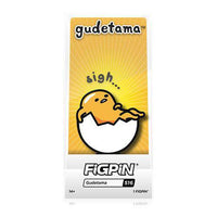 FiGPiN #516 - Gudetama Limited Edition - Gudetama [Sigh] FiGPiN Enamel Pin