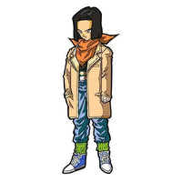 FiGPiN #663 - Dragon Ball GT - Android 17 Enamel Pin - Limited Edition