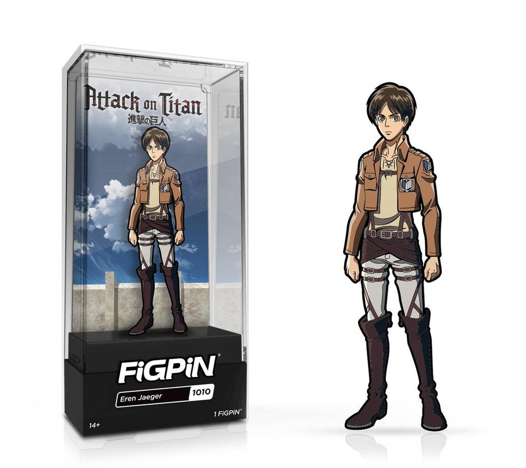 FiGPiN Classic AOT Attack on Titan: Eren Jaeger (1010)  - LE2500 (Common)