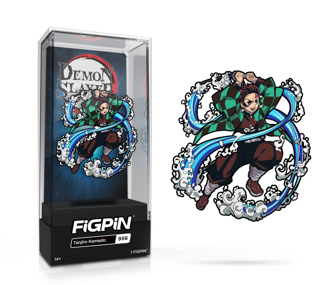 FiGPiN Classic DEMON SLAYER: Kimetsu no Yaiba – The Movie: Mugen Train - Tanjiro Kamado (956)