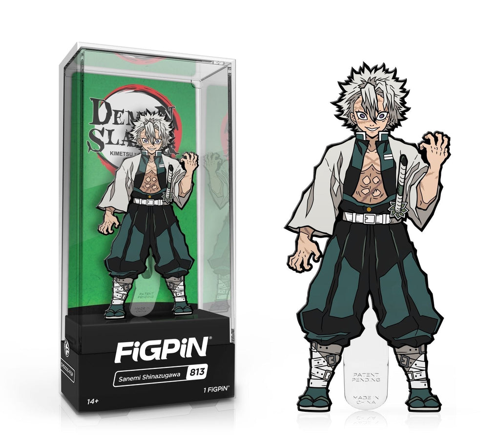 FiGPiN Classic DEMON SLAYER - Sanemi Shinazugawa (813) [1st Edition - 5,000 units]