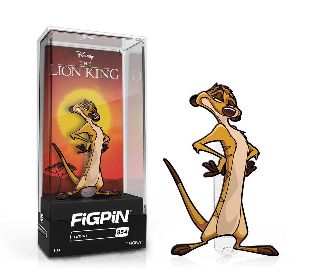 FiGPiN Classic DISNEY'S THE LION KING - Timon (854)   FiGPiN COMMON  1st Edition - 1,500 Units