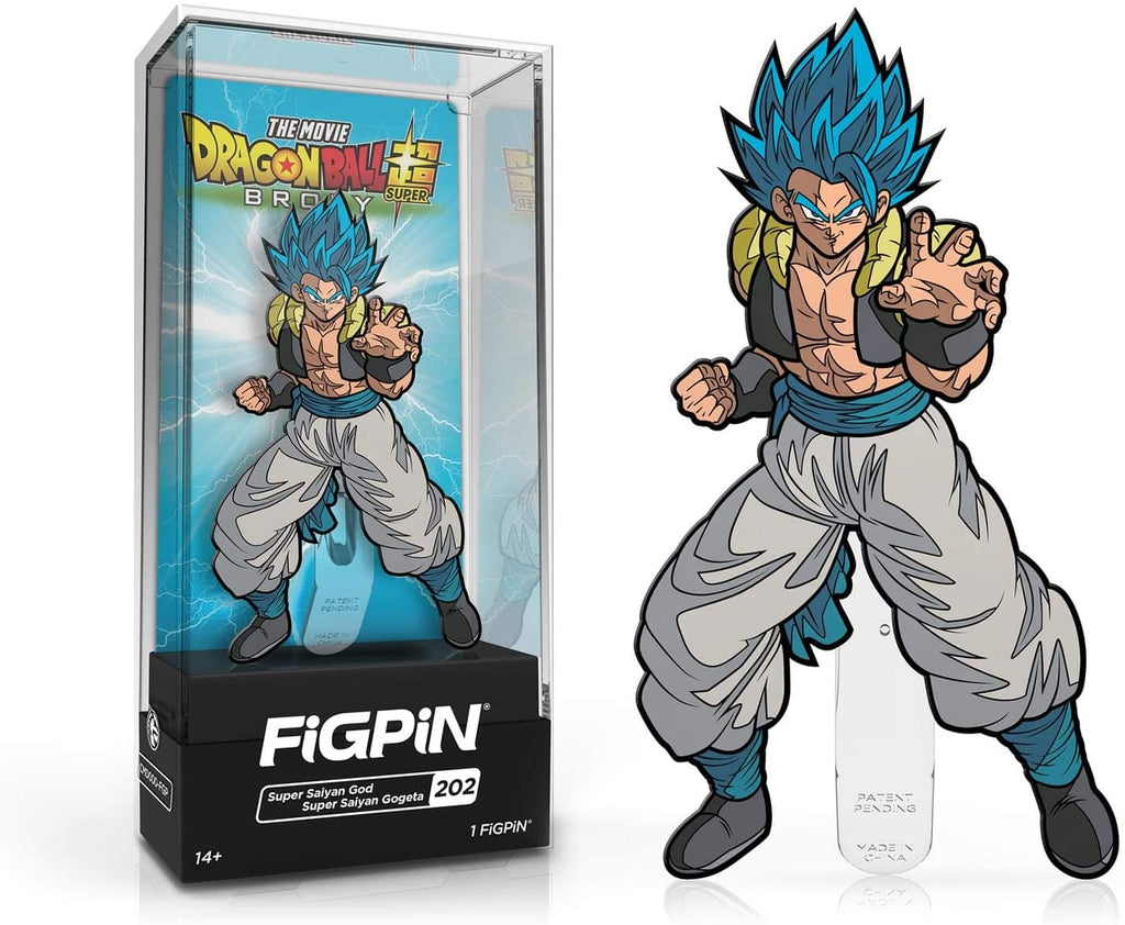 FiGPiN Classic Dragon Ball Super Broly Movie: Super Saiyan God Super Saiyan Gogeta (#202)