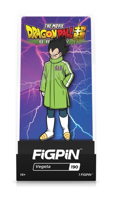 FiGPiN Classic Dragon Ball Super Broly Movie: Vegeta (#190)