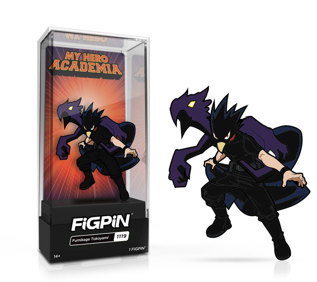 FiGPiN Classic MY HERO ACADEMIA - Fumikage Tokoyami (1119) Edition Size 2500pcs