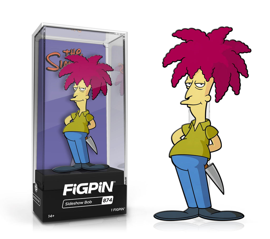 FiGPiN Classic THE SIMPSONS Series 2 - Sideshow Bob (874) (1ST EDITION LE2000)