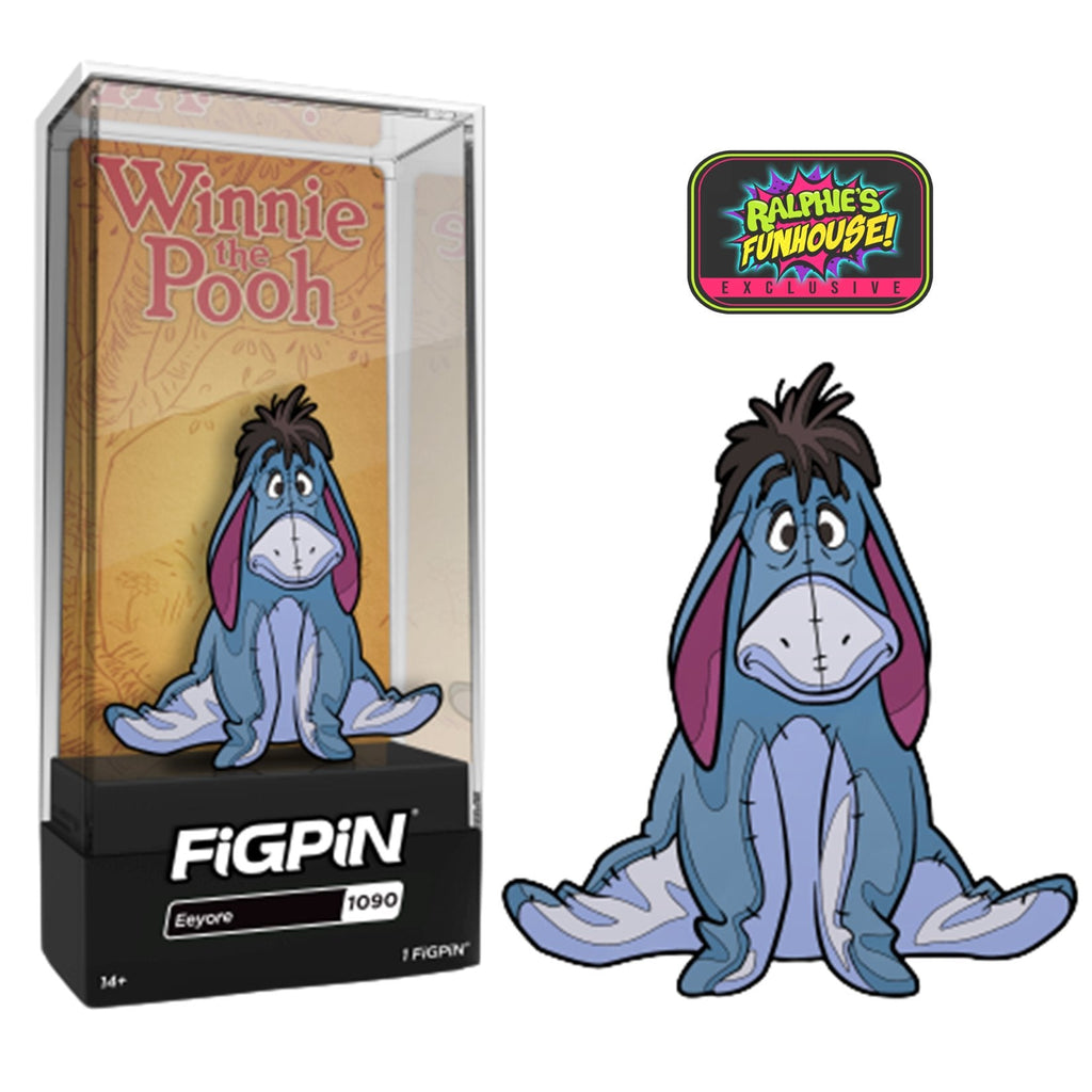 FiGPiN Classic: Winnie the Pooh Eeyore #1090 - LE1000 (Ralphie's Funhouse Exclusive)