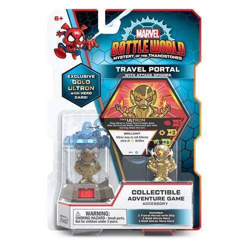 Funko Marvel Battleworld Travel Portal Accessory and Mini-Figure