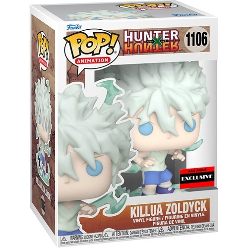 Funko Pop! 1106 Animation Hunter x Hunter - Killua Zoldyck Vinyl Figure - AAA Anime Exclusive