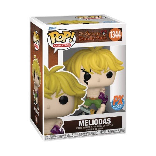 Funko Pop! 1344 Animation - The Seven Deadly Sins - Meliodas Vinyl Figure - PREVIEWS Exclusive