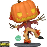 Funko Pop! 1357 - Nightmare Before Christmas 30th Anniversary Pumpkin King Scented Vinyl Figure - Entertainment Earth Exclusive