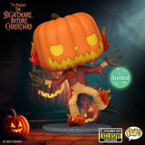 Funko Pop! 1357 - Nightmare Before Christmas 30th Anniversary Pumpkin King Scented Vinyl Figure - Entertainment Earth Exclusive