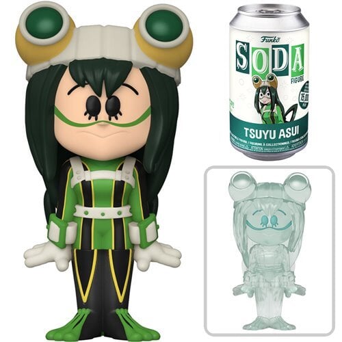 Funko Vinyl SODA: My Hero Academia - Tsuyu Asui (1:6 Chance at Chase) (Order 6 for a SEALED Case)