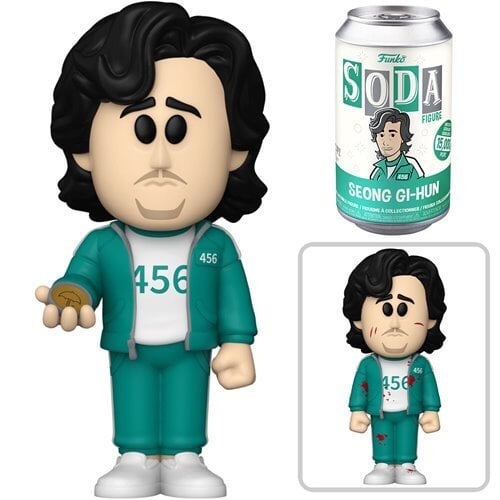 Funko Vinyl SODA: Squid Game - Seong Gi-Hun (1:6 Chance at Chase) (Order 6 for a SEALED Case)