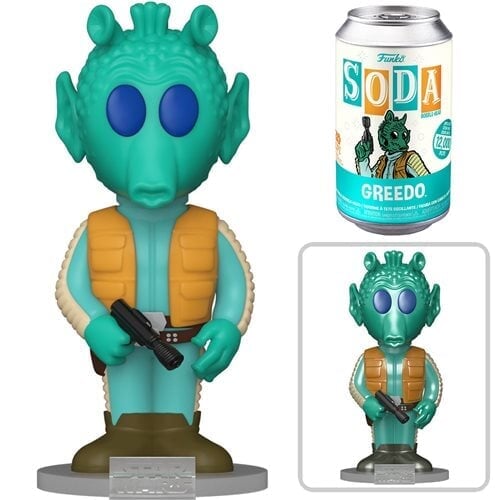 Funko Vinyl SODA: Star Wars - Greedo (1:6 Chance at Chase) (Order 6 for a SEALED Case)