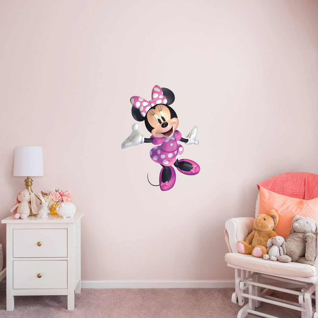 Minnie Mouse - Officially Licensed Disney Removable Wall Decal