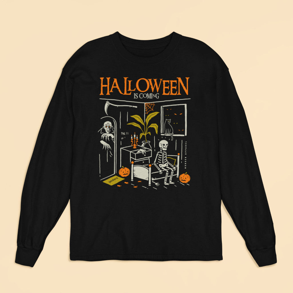 Halloween Is Coming Long Sleeve Shirt