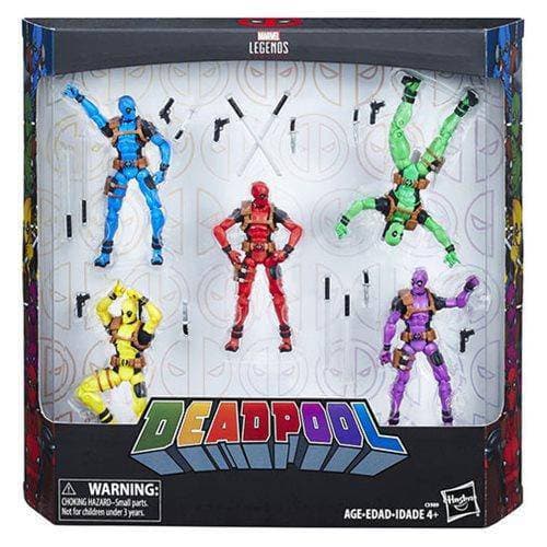 Marvel Legends Deadpool's Rainbow Squad 5-Pack 3 3/4-Inch Action Figures