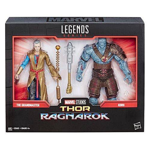 Marvel Legends Thor Ragnarok Grandmaster and Korg 6-Inch Action Figures