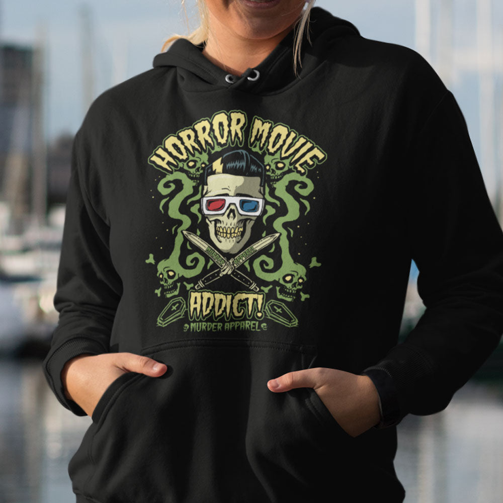 Horror Movie Addict Hoodie