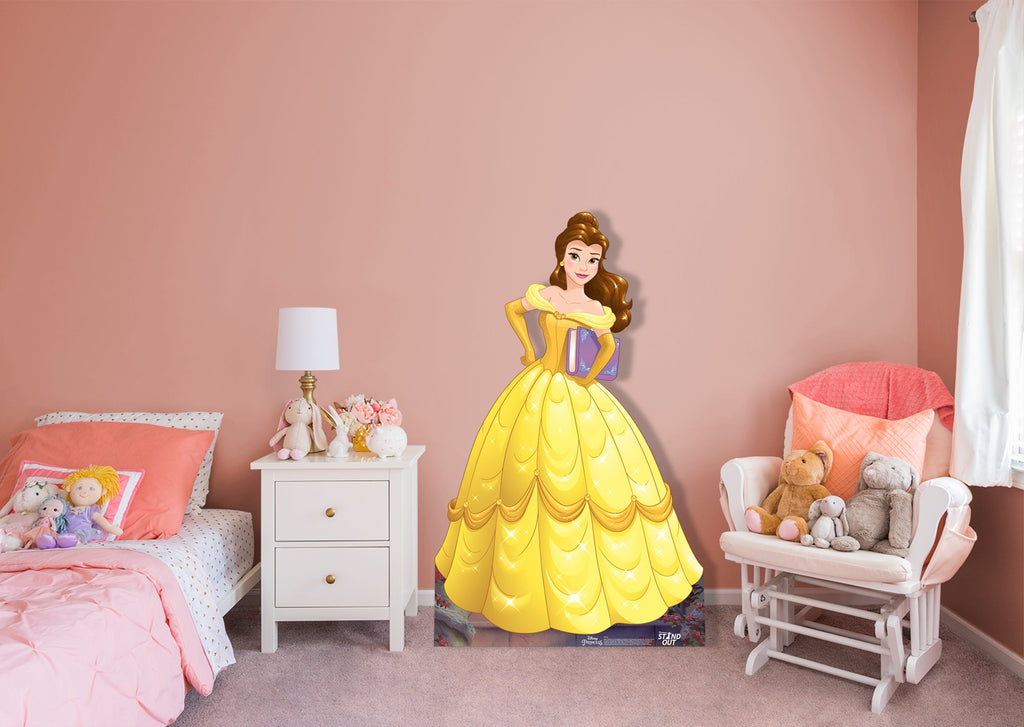 Beauty and the Beast: Belle with the Book   Foam Core Cutout  - Officially Licensed Disney    Stand Out