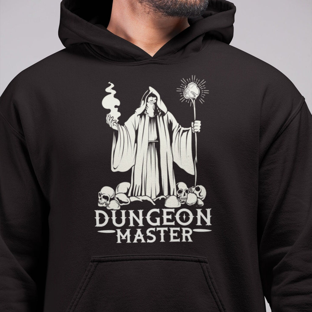 Hooded Sweatshirt - Dungeon Master - DND - D20 Gift- Game Master - Adventure - RPG Sweater