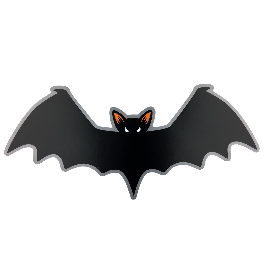 Vampire Bat vintage Halloween sticker