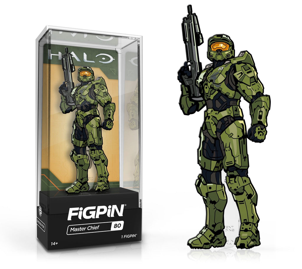 In Stock: FiGPiN Classic HALO: Master Chief (#80) (LE3000)