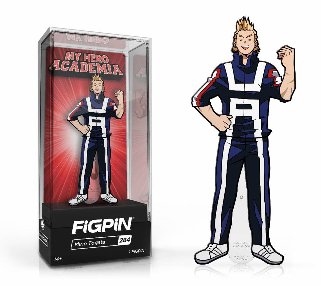 In Stock: FiGPiN Classic: My Hero Academia - Mirio Togata [Academy Outfit] # 284