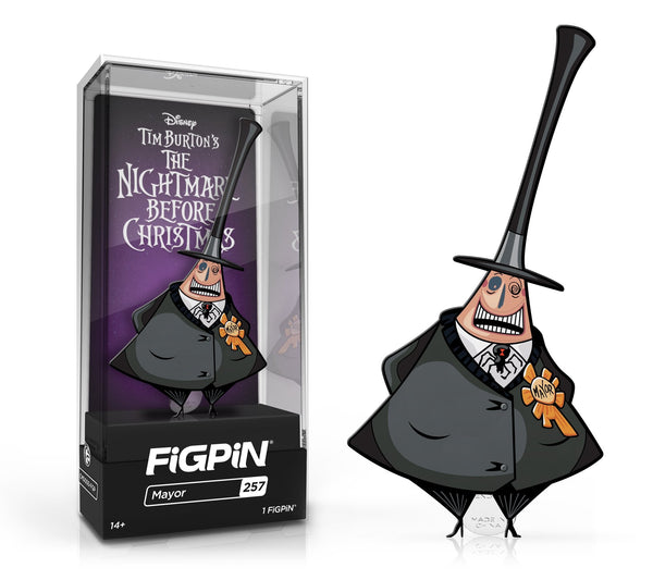 In Stock: FiGPiN Classic: NIGHTMARE BEFORE CHRISTMAS - Mayor(#257)