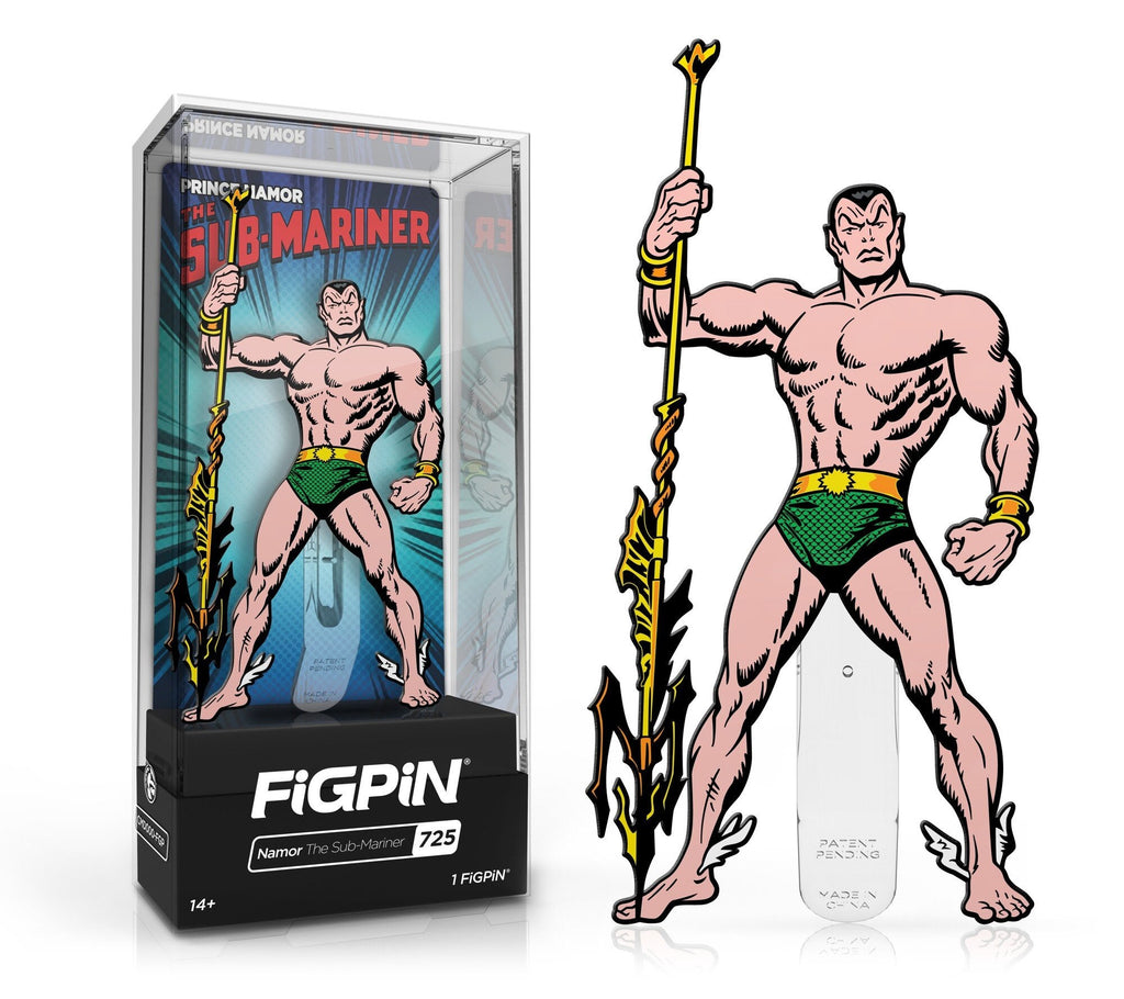 IN STOCK: FiGPiN Classic MARVEL CLASSIC COMICS Namor #725 [1st Edition: LE2000]