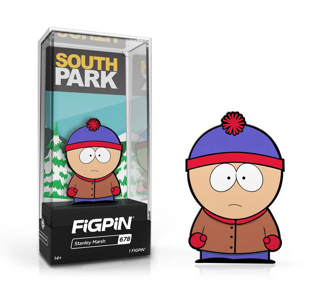 IN STOCK: FiGPiN Classic SOUTH PARK Stanley Marsh #678 [1st Edition: LE2000]