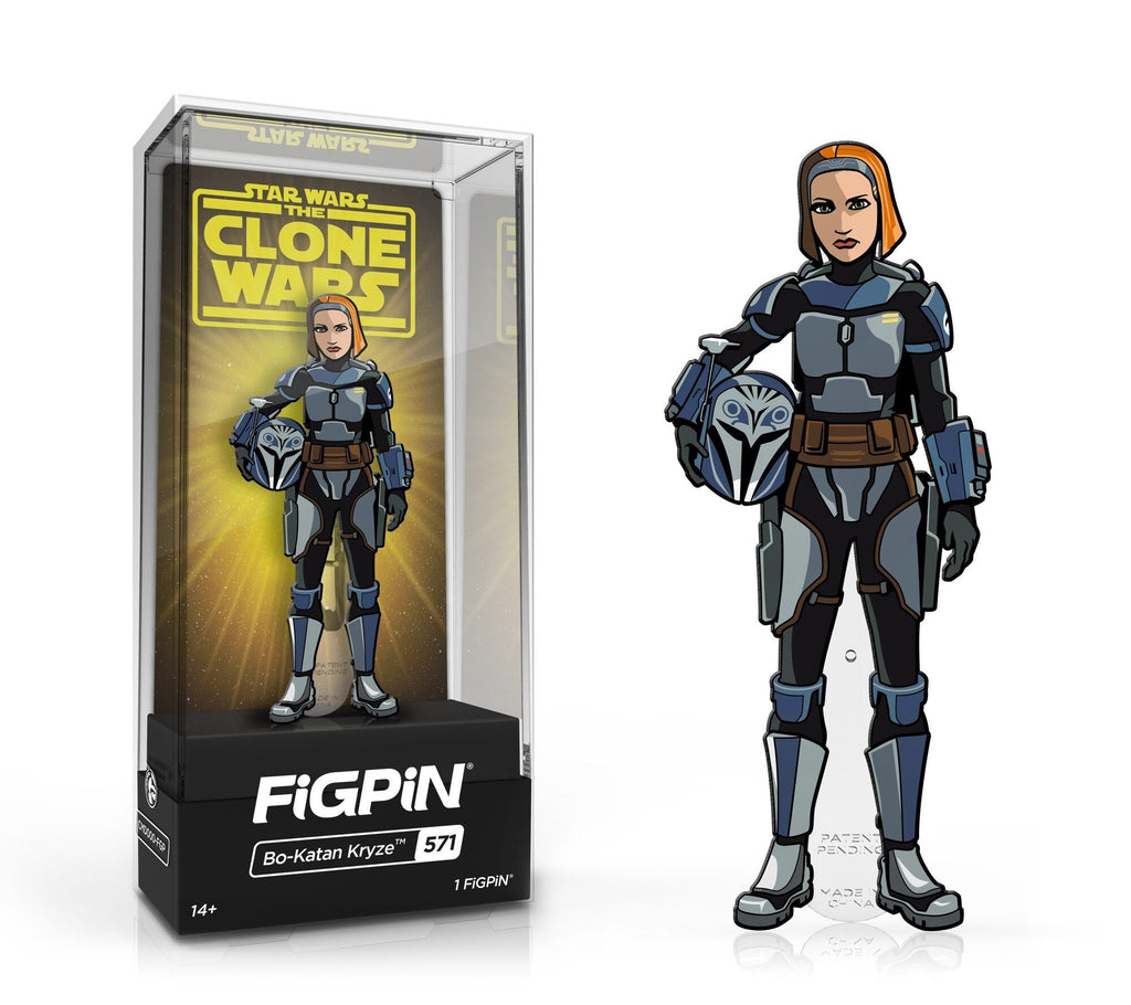 In Stock: FiGPiN Classic Star Wars: The Clone Wars Bo-Katan Kryze #571 (LE3000)