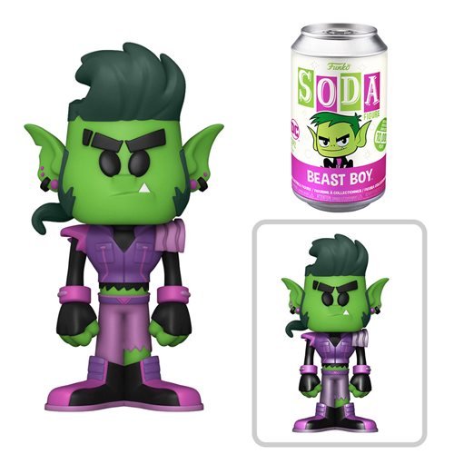 IN STOCK: [Vinyl Soda] DC Teen Titans Go! - Beast Boy [with 1 in 6 Chance at Chase!]