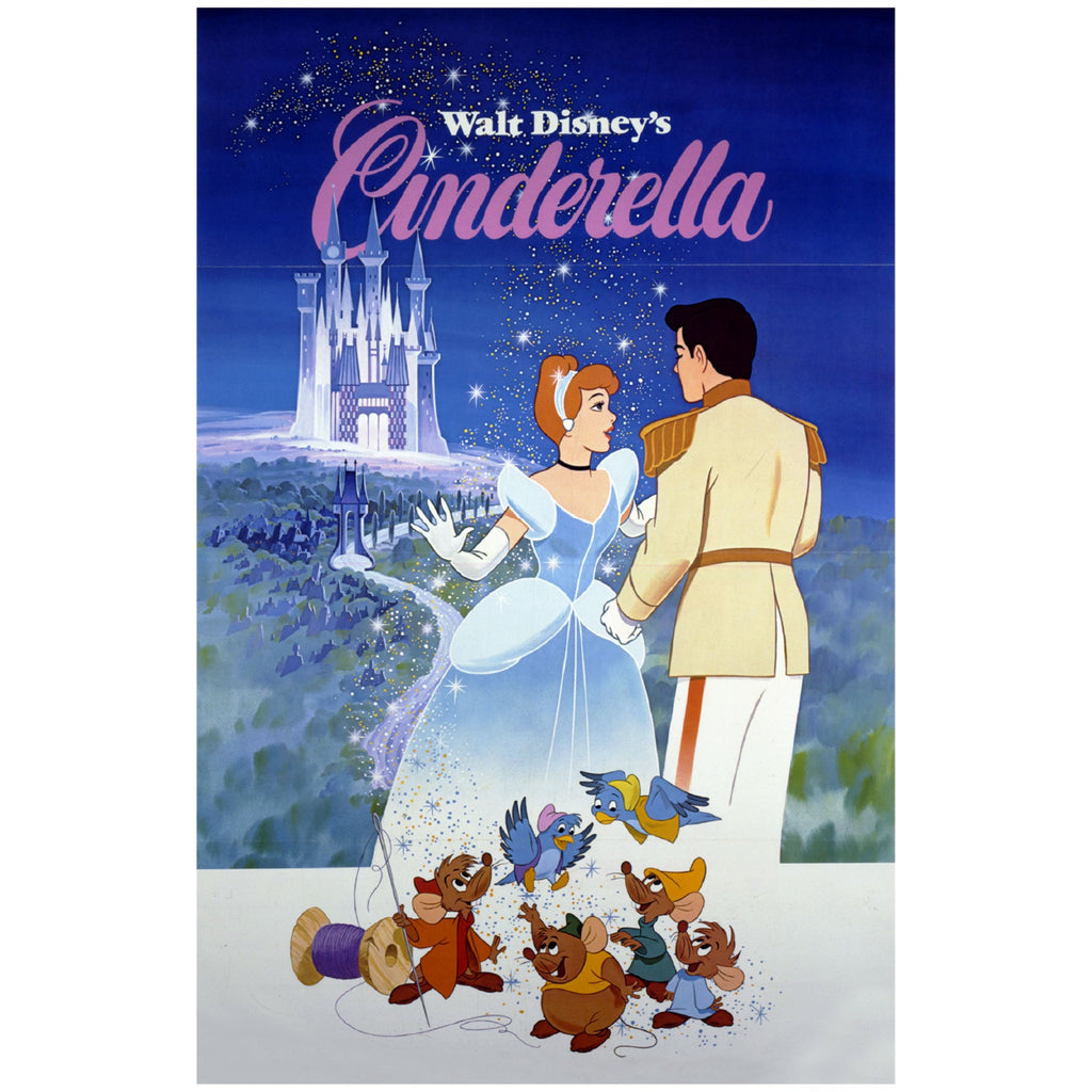 Cinderella:  Movie Poster Mural        - Officially Licensed Disney Removable Wall   Adhesive Decal