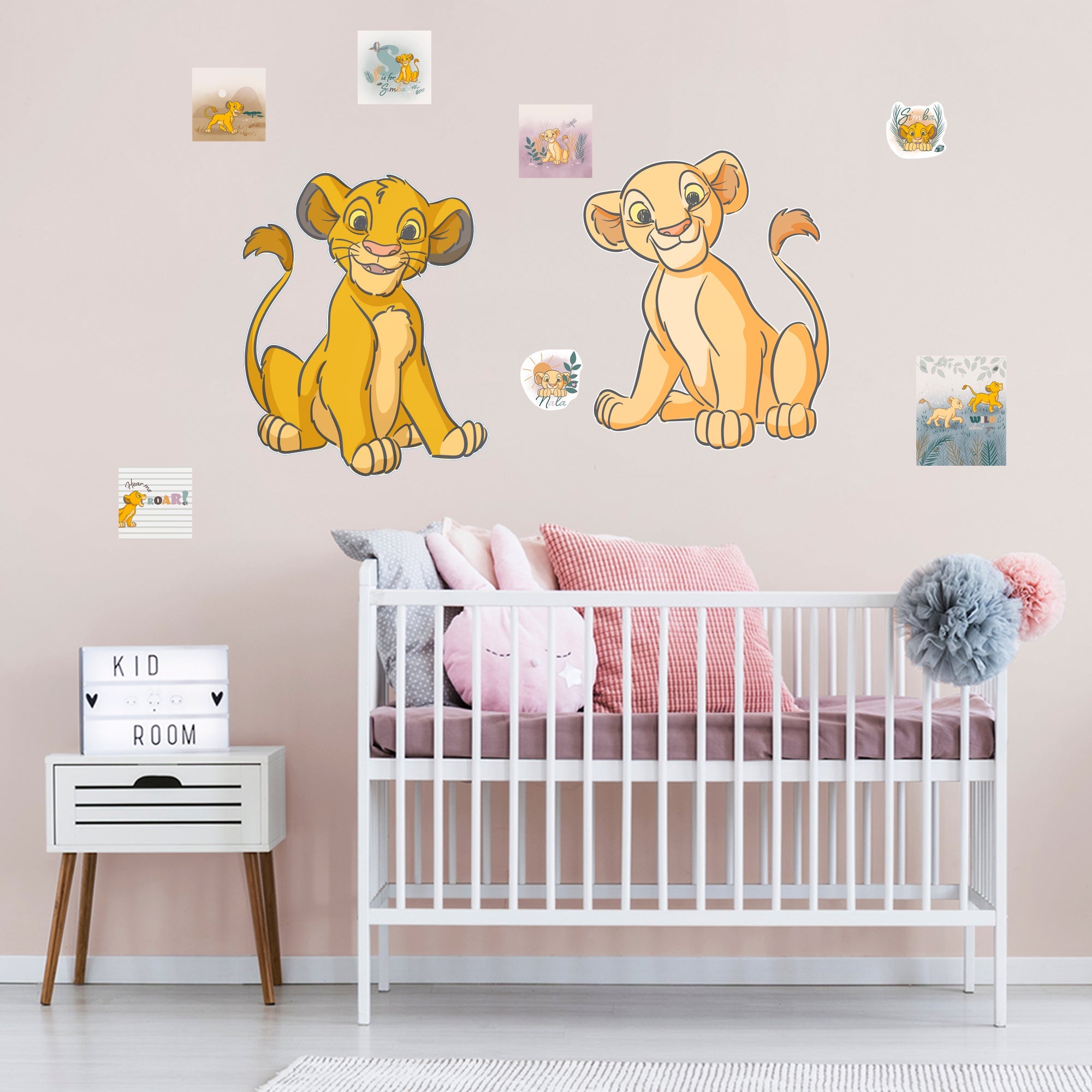 Lion King Simba and Nala Before the Bloom - Officially Licensed Disney ...