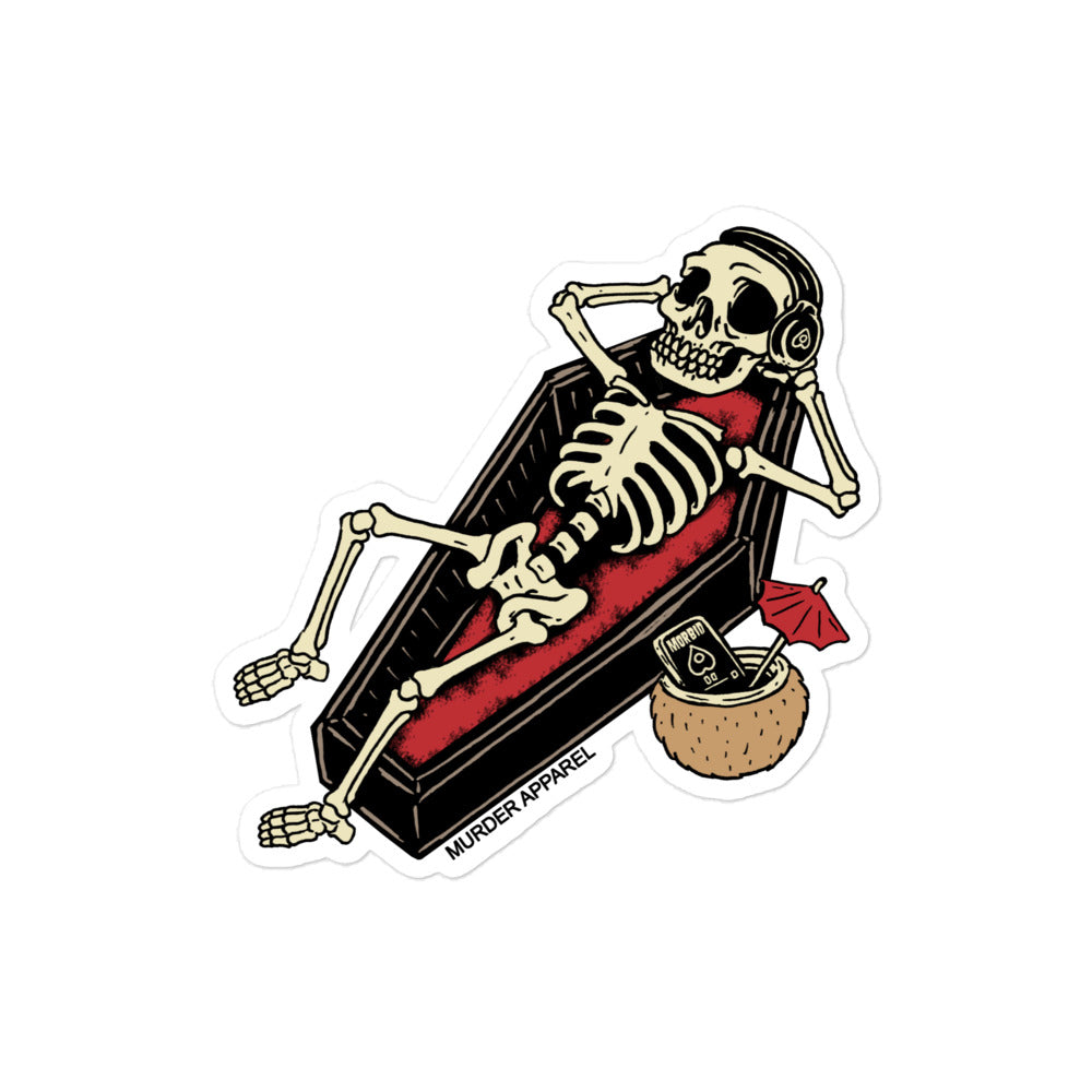 True Crime And Chill Sticker