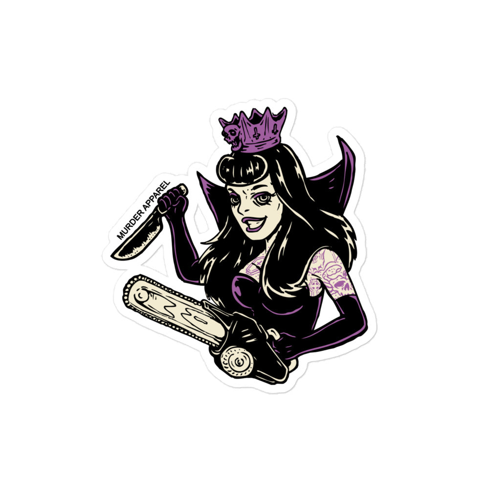 Horror Queen Sticker