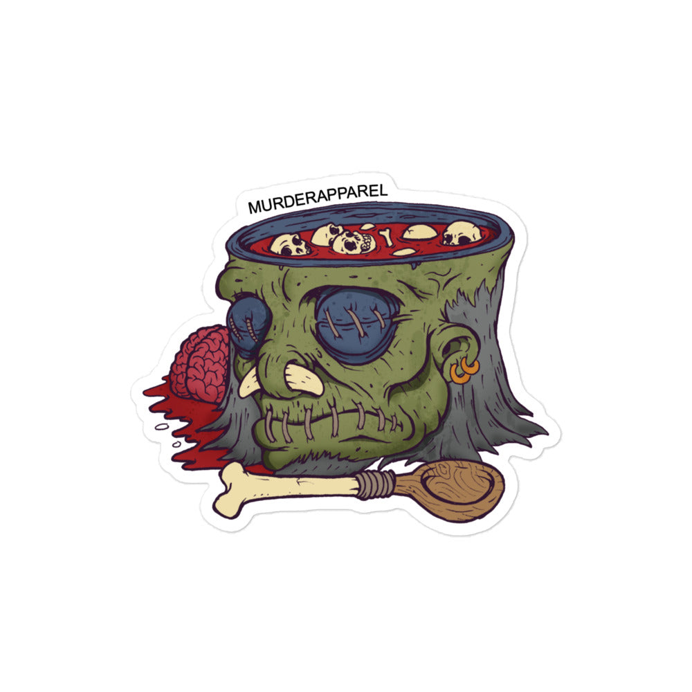 Zombie Cereal Sticker