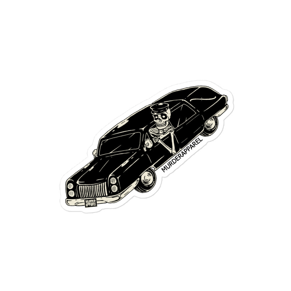 Hearse Sticker