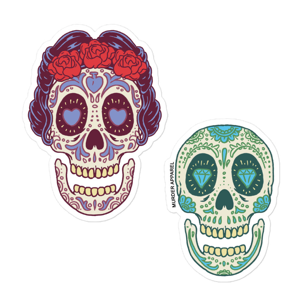 Sugar Skulls Sticker Sheet